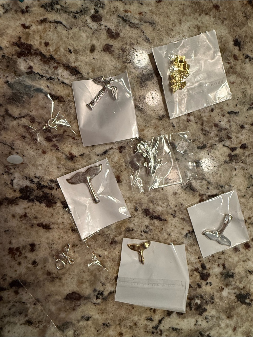 Blue Diamond Alaska Exclusive Cruise Travel Charms for Bracelet Silver Gold
